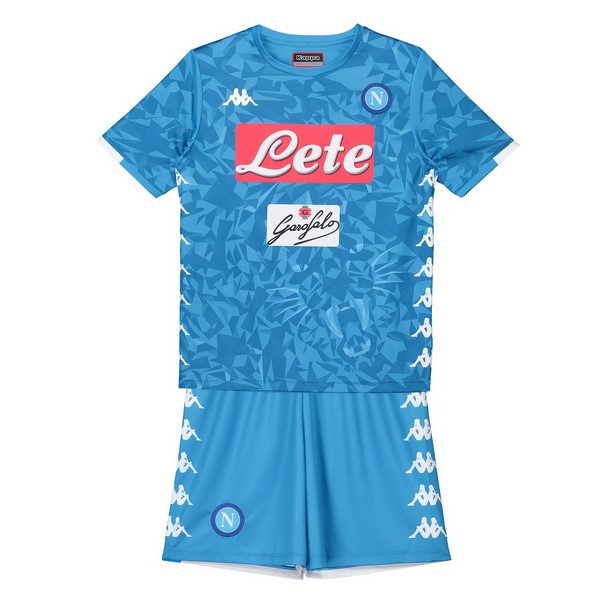 Camiseta Napoli Replica Primera Ropa Niños 2018/19 Azul